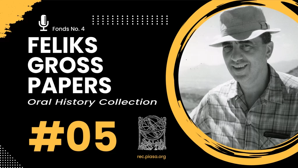 05 Feliks Gross Oral History Collection